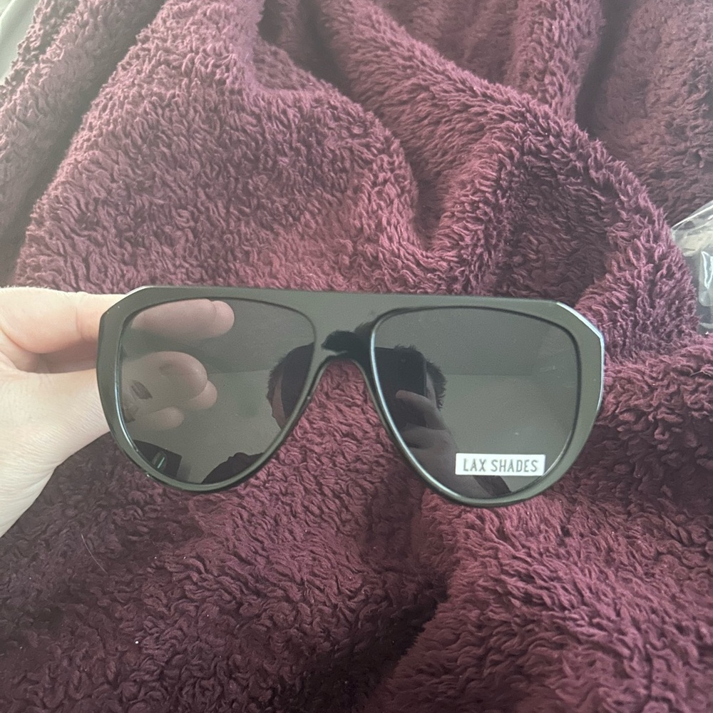 LAX Shades Black Sunglasses